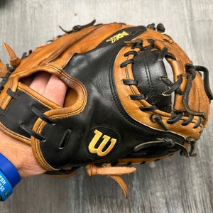 Wilson A2K RH Catcher's Baseball Glove 32.5" (Used like new)