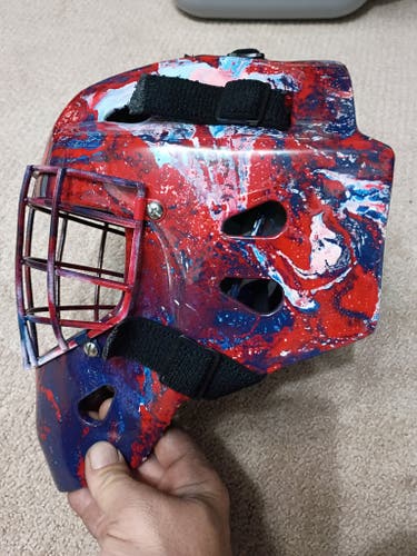 Senior Large Hackva Goalie Mask (Used)
