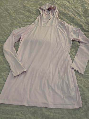Athleta Essence Hooded Tunic Pullover Women’s XL Pink