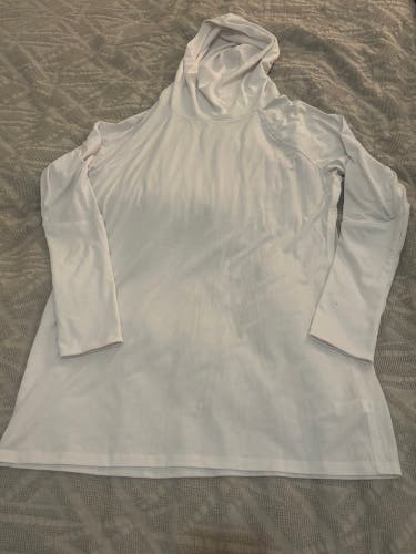 Athleta Essence Hooded Tunic Pullover Women’s XL White