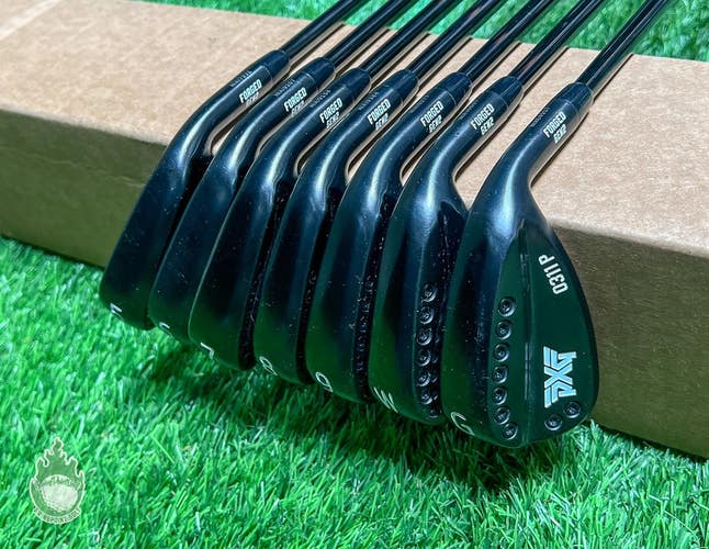 Used PXG 0311P Forged Gen 2 Xtreme Darkness Irons 5-PW/GW 130g X-Stiff Golf Set