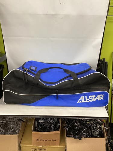 Used All-Star NEW CATCHERS BAG BB/SB Player Carry Bag Royal Blue 11851-S000046950