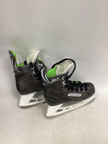 Used Bauer XLS SKATES Junior Hockey Skate Junior 01 11851-S000046977