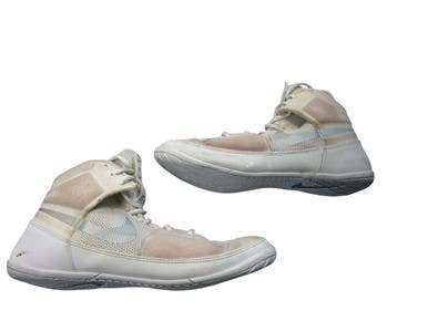 Used Nike Wrestling Shoes White Senior 9 11873-S000239544