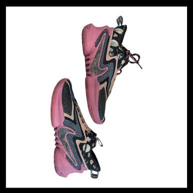 Used Nike Basketball Shoes M Black And Purple Senior 6.5 11873-S000237848