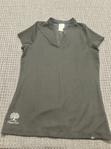 Nike black women’s golf shirt