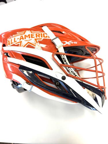 Used Cascade XRS Lacrosse Helmet Orange One Size 11860-S000309405