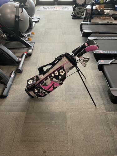 Used Callaway XJ SERIES Jr Package Set LH Pink 8 Piece 11614-S000236980
