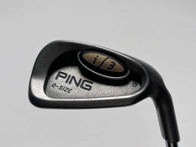 Ping i3 Oversize Single 9 Iron Black Dot Cushin JZ Regular Steel Mens RH