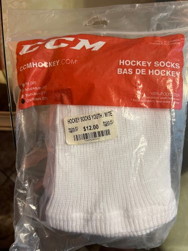 White Mite Socks (New)