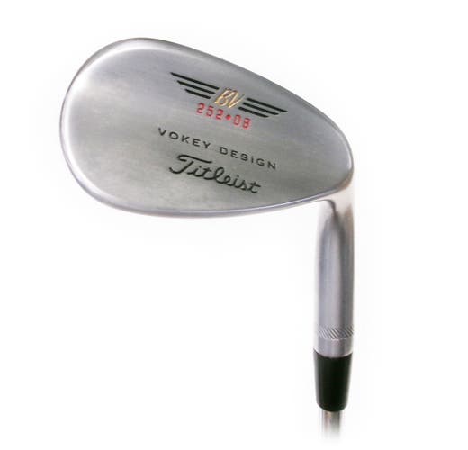 Titleist Vokey Design 52* 252-08 Gap Wedge Steel Wedge Flex