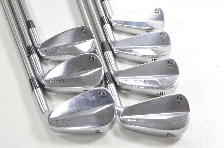 TaylorMade P7MB 2023 4-PW Iron Set Stiff Flex SteelFiber 90 Right #218662