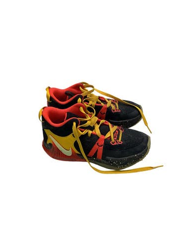 Used Nike LEBRON Basketball Shoes Y Black And Orange Junior 05 11347-S000269671