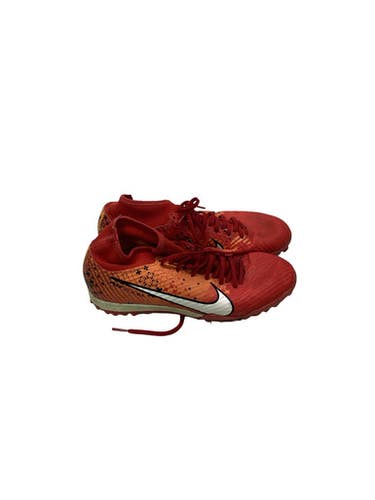 Used Nike MERCURIAL AIR ZOOM Soccer Turf Shoes Red Senior 6.5 11347-S000269640