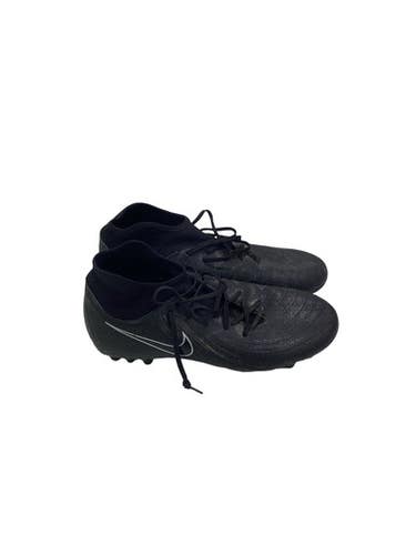 Used Nike PHANTOM LUNA BLK SOCCER CLEATS Soccer Cleats Black Senior 6.5 11347-S000269639