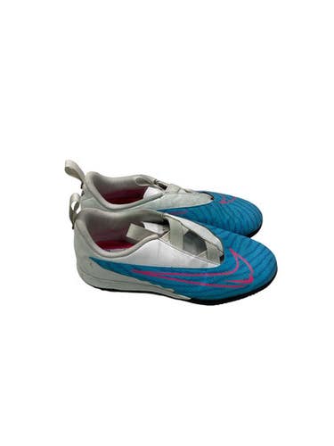 Used Nike PHANTOM GX Soccer Turf Shoes Carolina Blue Youth 06.0 11347-S000269641