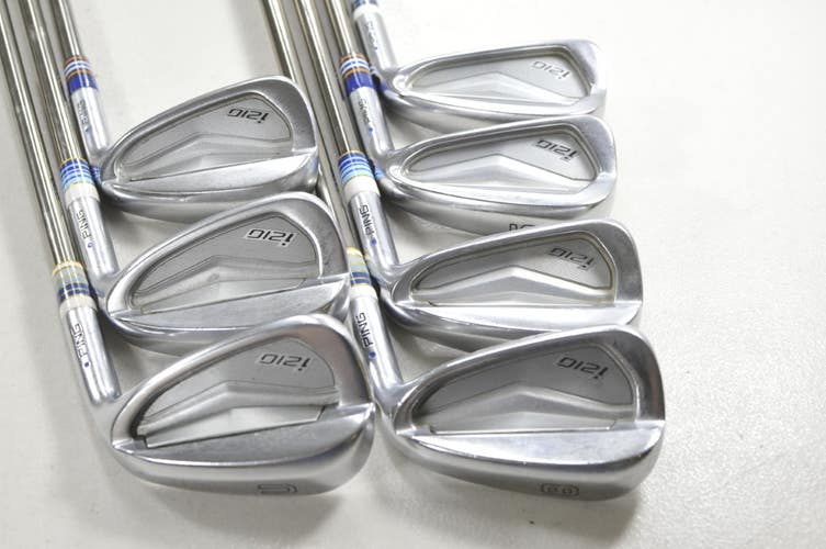 Ping i210 5-W,UW Iron Set Senior Flex Blue Dot Recoil ESX F2 RH Graphite #218722