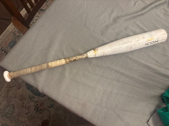 2024 Rawlings Icon Composite USSSA Certified Bat (-10) 19 oz 29" (Used)