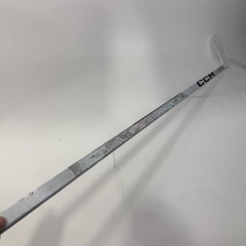 Repaired Left Handed CCM White Trigger 9 Pro - 85 Flex - P28 Curve - #QQ265