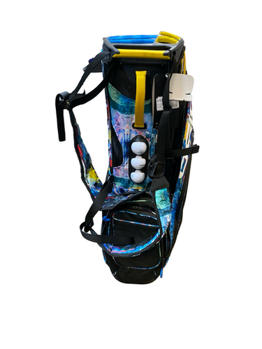 Used Ogio PAINT SPLAT BAG Mens Stand Bag Royal Blue 11706-S000377784