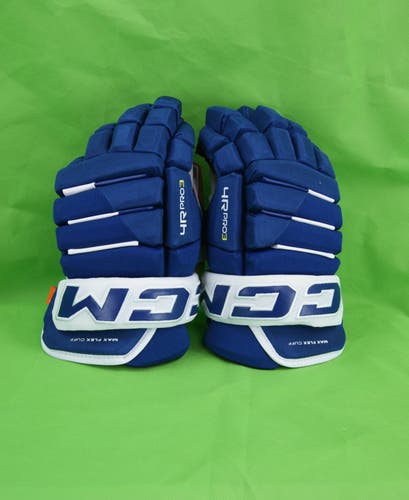 New CCM HG4RP3 Gloves 15"  4 Roll Pro3 Toronto Blue/White