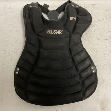 Used All-Star CP25PRO Catchers Chest Protector Black Adult 11855-S000204138