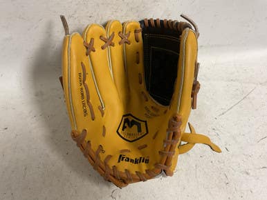 Used Franklin Fieldmaster 22606L Baseball Glove LH Throw Gold 10 1/2" 11855-S000203951
