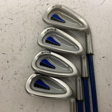 Used Ping MOXIE Jr Package Set RH Royal Blue 4 Piece 11855-S000203932