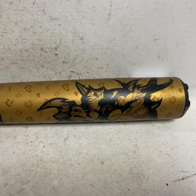 Used Demarini Voodoo VOC-23 High School -3 Baseball Bat Gold 33" 11855-S000203923