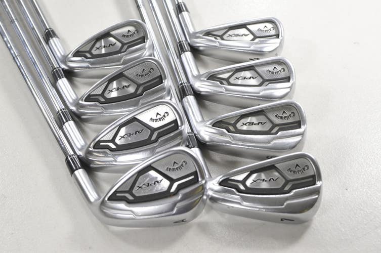 Callaway Apex CF16 4-PW,AW Iron Set Stiff Flex XP 95 S300 Right Steel #218689