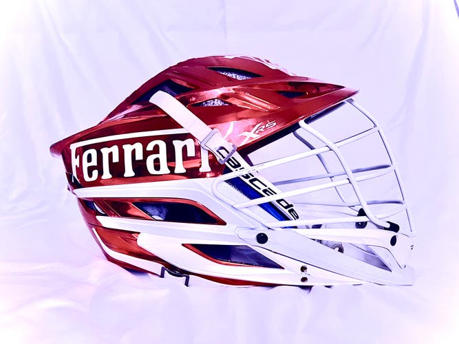 FERRARI LACROSSE HELMET (please read description)