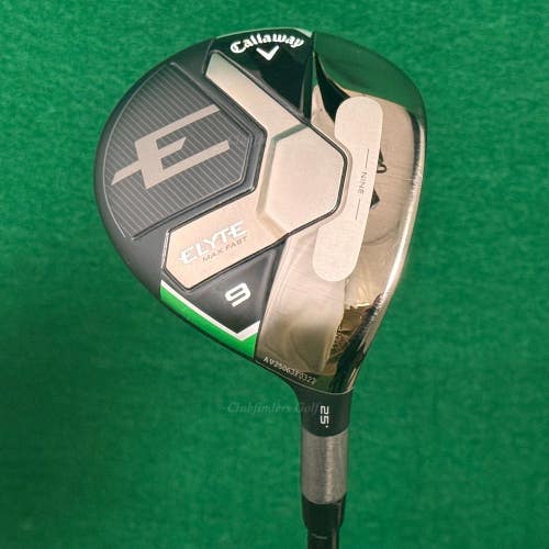 Callaway ELYTE Max Fast 25 Fairway Wood 9 Aldila VooDoo SNV7 Stiff w/ HC