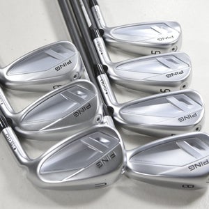 Ping i540 5-W,UW Iron Set Senior Flex Black Dot Right Alta CB Graphite #218430