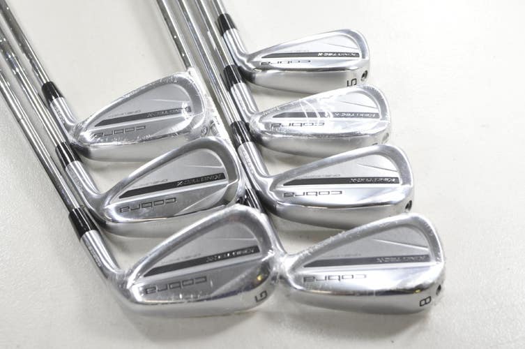 Cobra King Forged Tec X One Length 5-PW,GW Iron Set Stiff KBS Tour Steel #218319