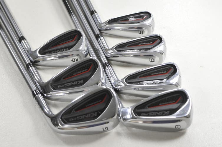 Cobra King F9 Speedback 5-PW,GW Iron Set Regular Flex Speeder Graphite #218717