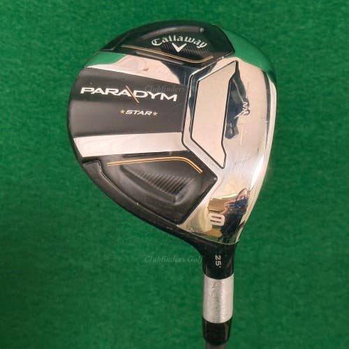 Callaway Paradym Star 25 Fairway Wood 9 Fujikura Pro 65 Graphite Stiff