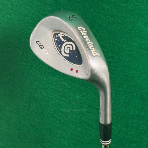 Cleveland CG11 CMM 52 Gap Wedge True Temper Dynamic Gold Steel Wedge Flex