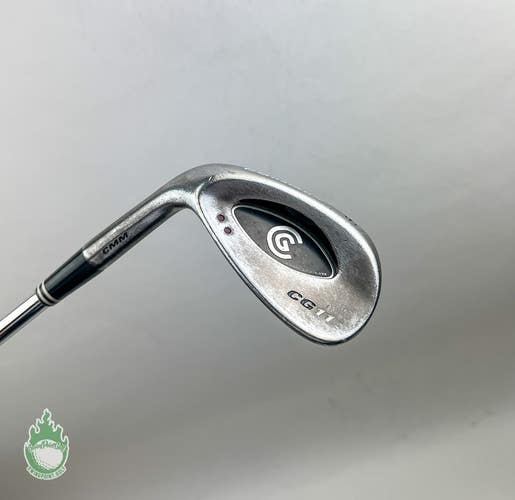 Left Handed Cleveland CG11 CMM 2 Dot Wedge 52* Wedge Flex Steel Golf Club