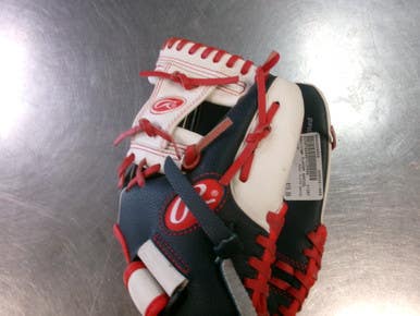 Used Rawlings PLAYER SERIES BB/SB Glove RH Throw Navy Blue 11" 11868-S000069659