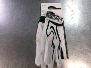 Used Nike VAPOR JET FB Gloves White SM 11868-S000069654