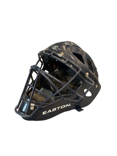 Used Easton CATCHER HELMET MASK Catchers Helmet w/Mask Navy Blue LG 11682-S000132867