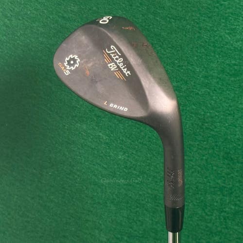 Titleist Vokey SM5 Black 60-4L 60 Lob Wedge Vokey Design Steel Wedge Flex