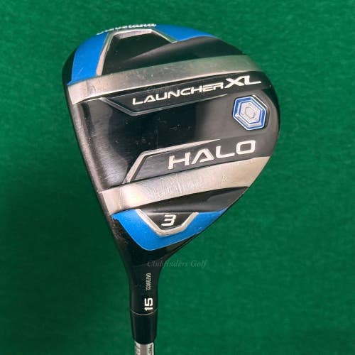 LH Cleveland Launcher XL Halo 15 Fairway Wood 3 Cypher Fifty-Five 5.5 Regular