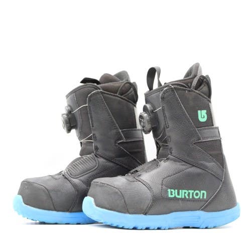 Burton Progression BOA Junior Snowboard Boots - Size 5 / Mondo 23 Used