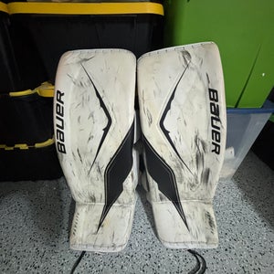 Medium 2025 Bauer FlyLite Goalie Leg Pads (Used)