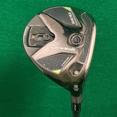 TaylorMade Qi35 Tour 15 Fairway 3 Wood Kai'li Blue FW 75X Extra Stiff