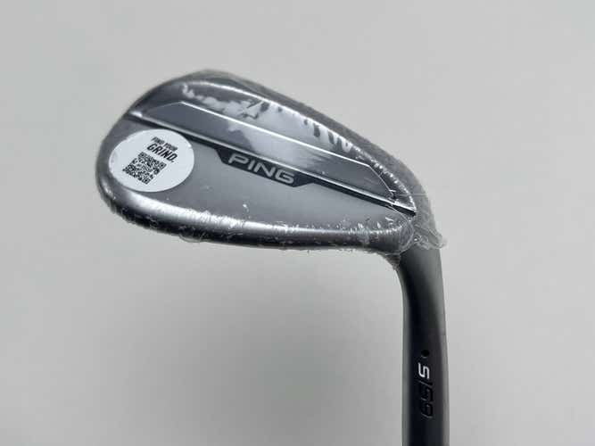 Ping s159 Chrome Wedge 58* 6 T-Grind Black Dot Nippon Z-Z115 Wedge Steel RH NEW