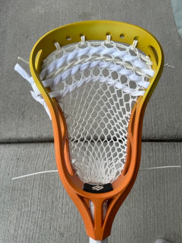 CUSTOM Yellow/Orange NEW StringKing Mark 1 (widened) w/ SK 3X semi-hard