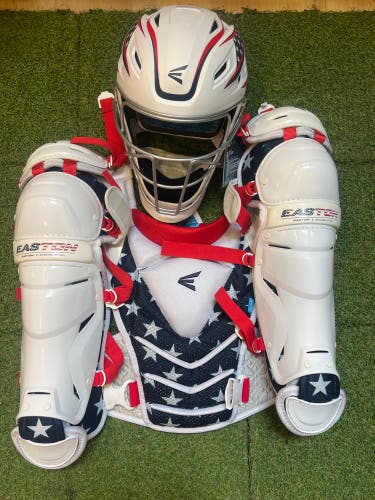 Youth Easton Jen Schro Catcher's Combo (New)