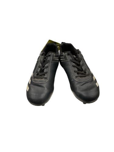 Used Adidas Soccer Cleats Black Junior 01.5 11847-S000035653